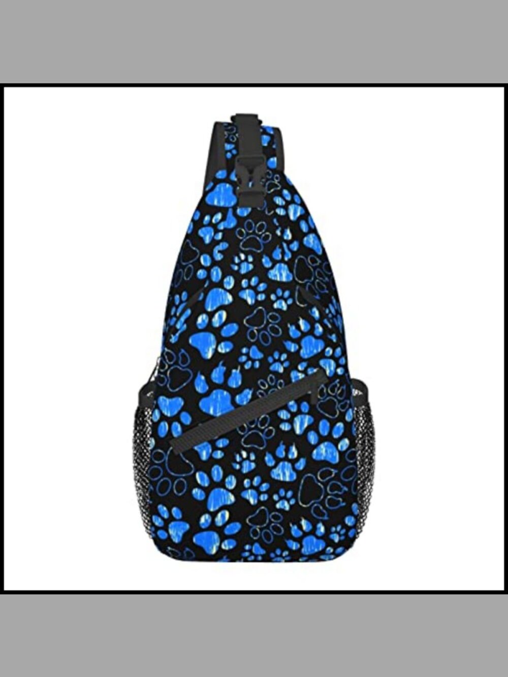 Dragonfly Sling Backpack Crossbody Chest Bag Polyester Travel Daypack